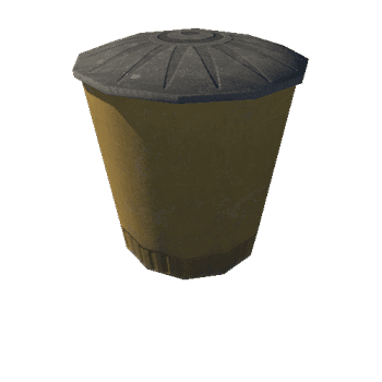 Barrel with lid